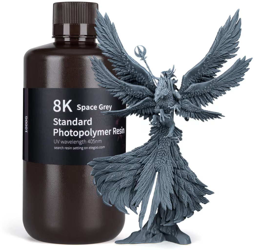 Elegoo 8K Standard Resin Space Grey, 1.000 g