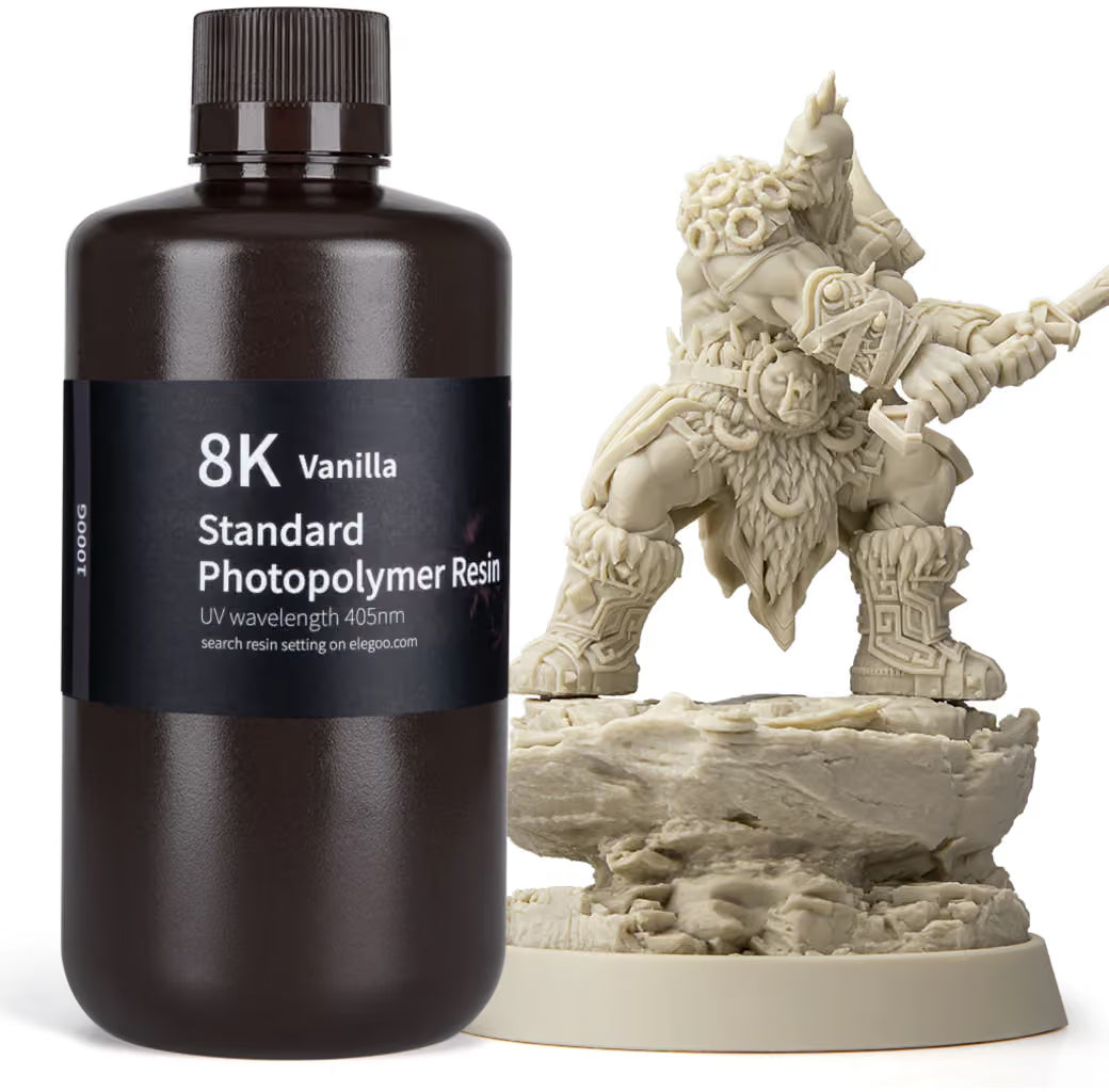 Elegoo 8K Standard Resin Vanilla, 1.000g