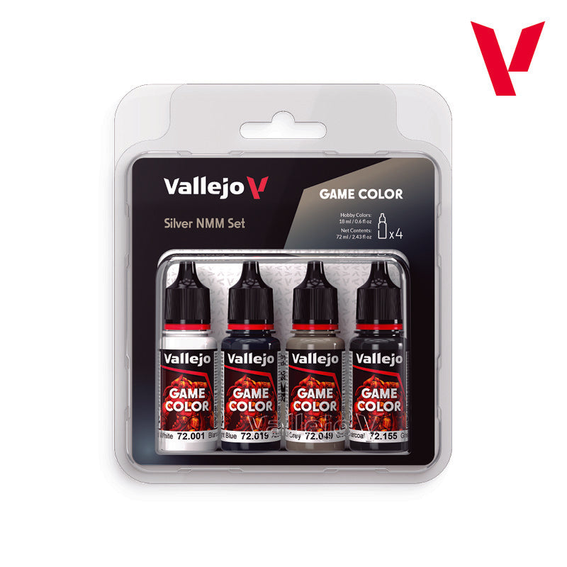 Vallejo Silver NMM Set - Tematski Set (4 Boja) 72394 - front