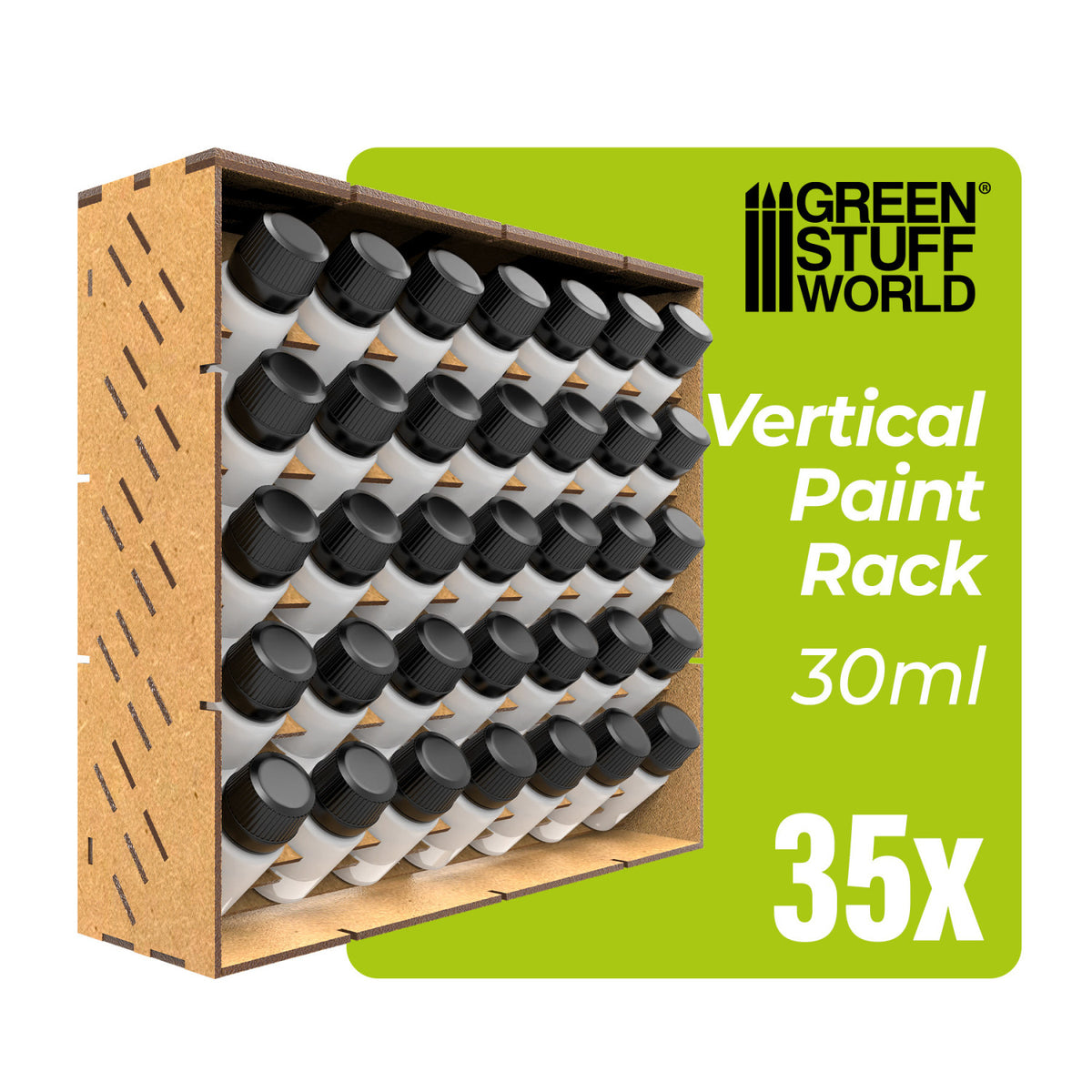Modular Paint Rack - VERTICAL 35x30ml | Organizator za Boje 35x30ml