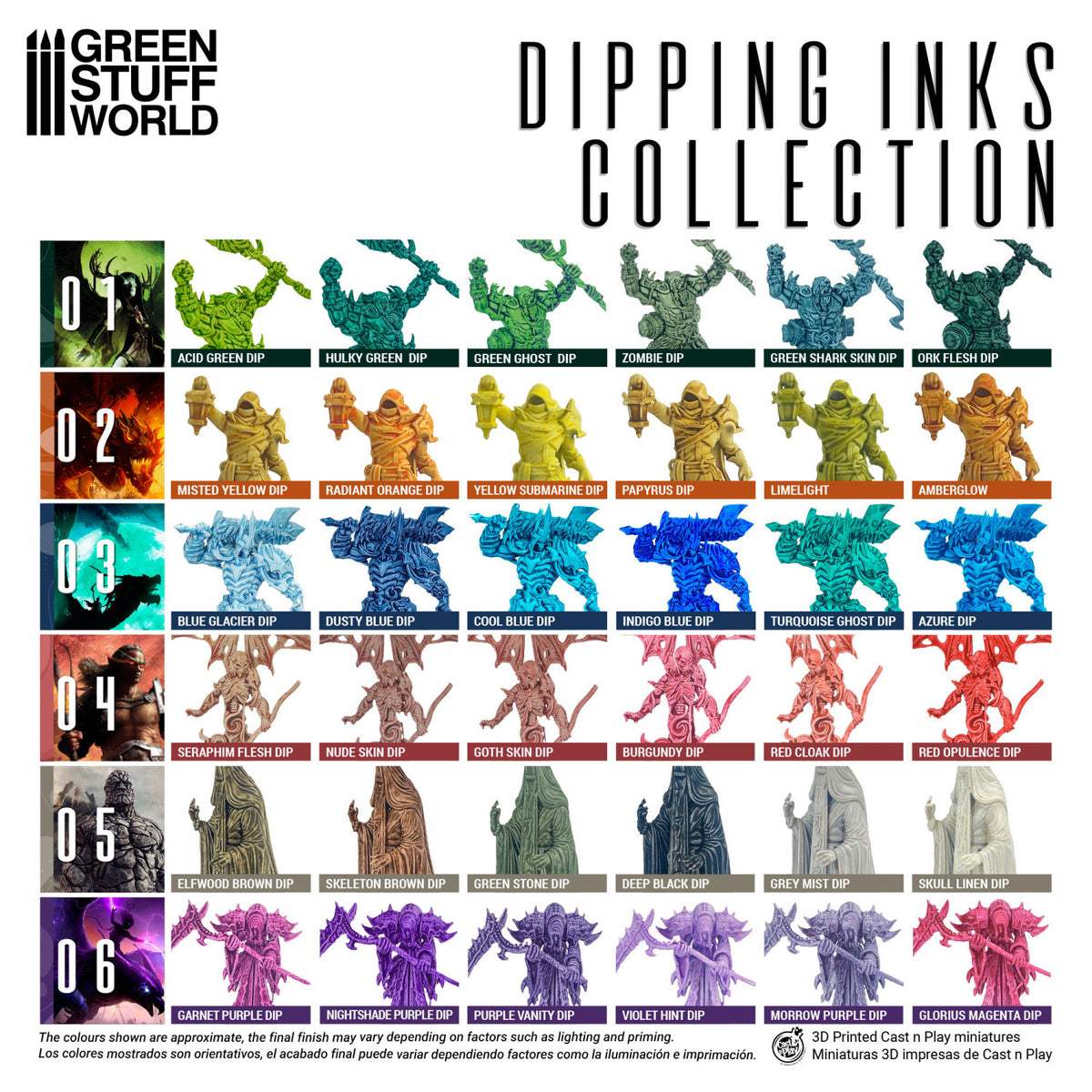 Spped Paint Set -Collection 02 | Set Brzih Boja