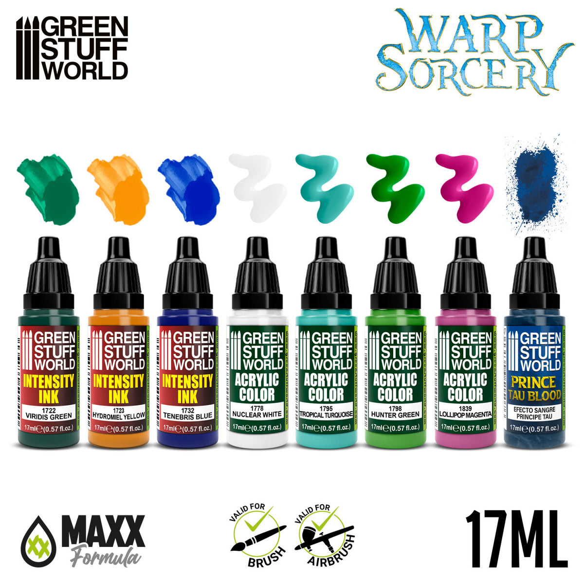 Paint Set - Warp Sorcery | Set Akrilnih Boja x8