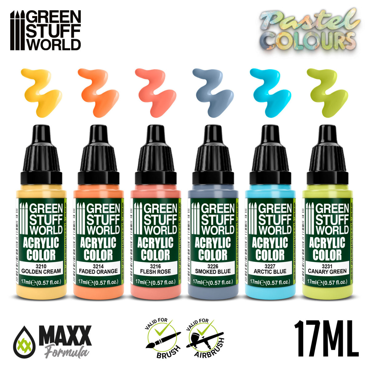 Paint Set - Pastel Colors | Set Akrilnih Boja x6