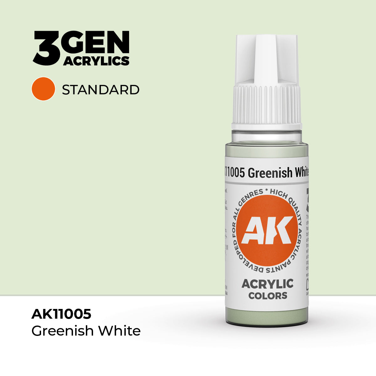 AK Interactive Greenish White 17ml - 3rd Gen Akrilna Boja AK11005