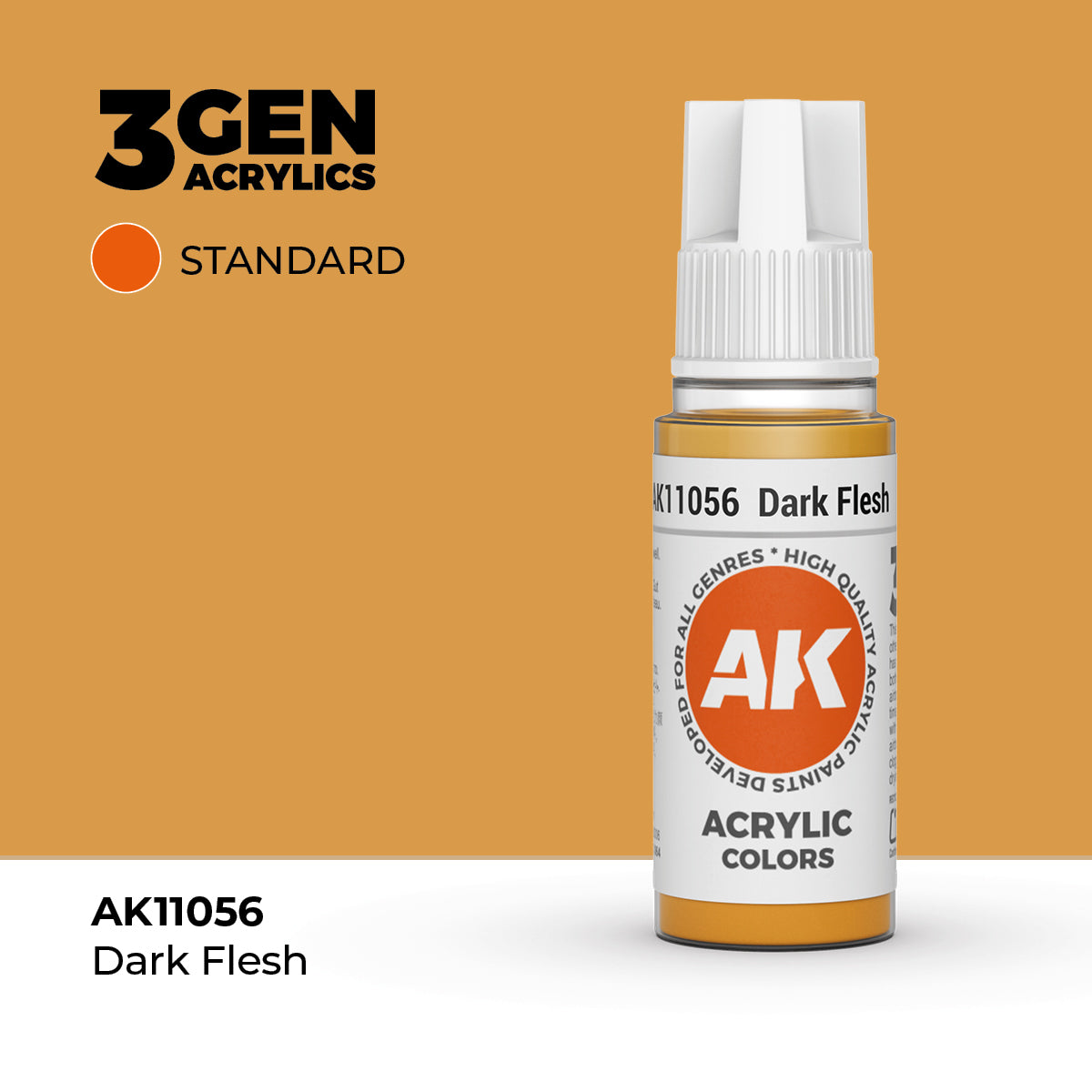 AK Interactive Dark Flesh 17ml - 3rd Gen Akrilna Boja AK11056