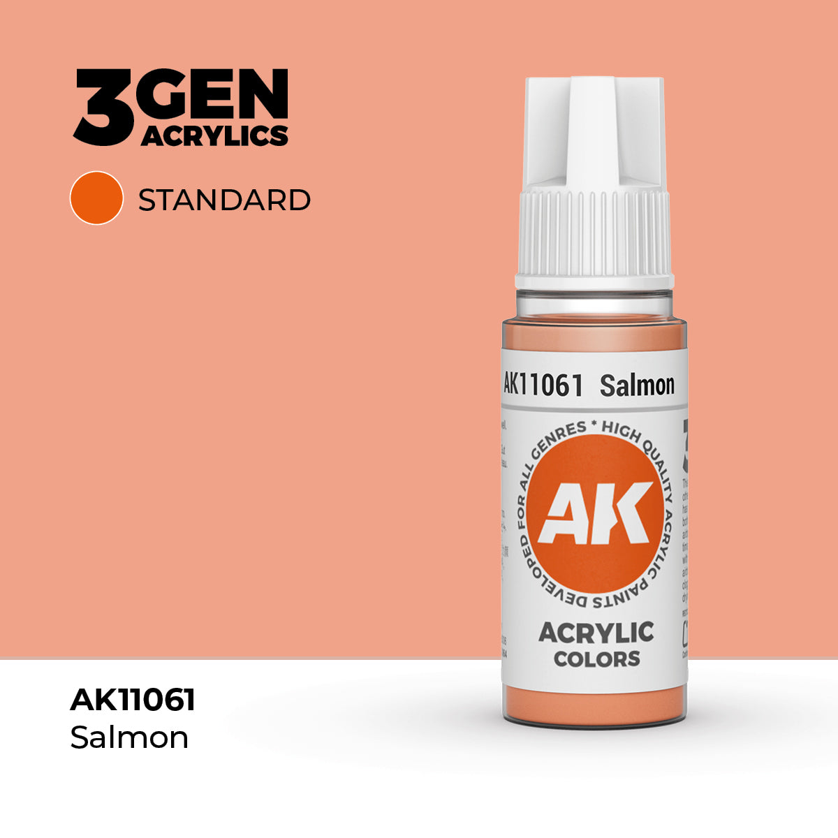 AK Interactive Salmon 17ml - 3rd Gen Akrilna Boja AK11061 - front
