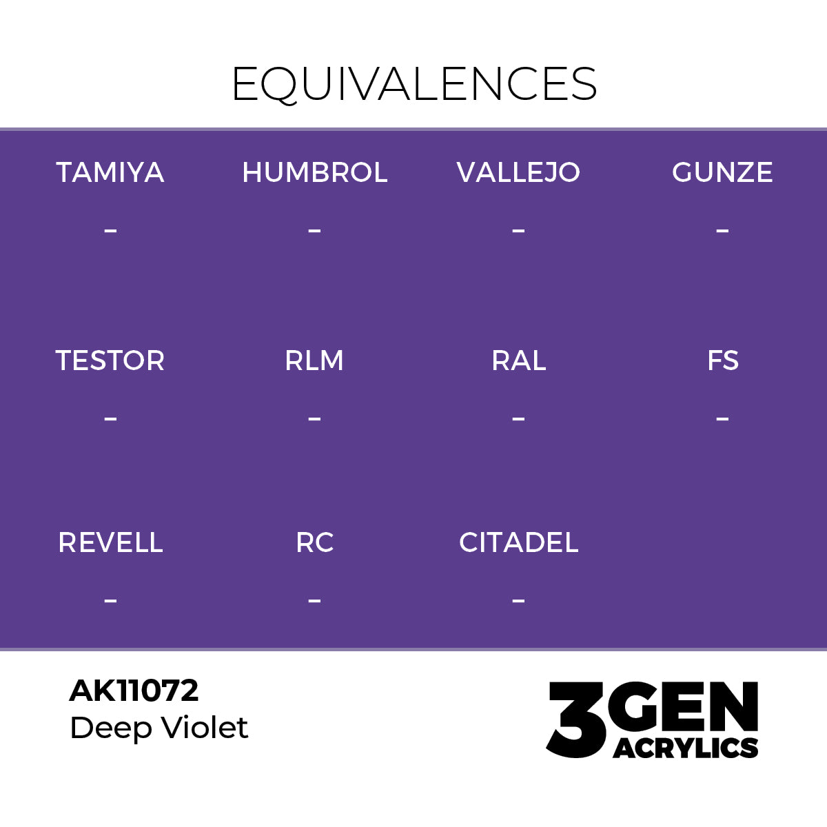 AK Interactive Deep Violet 17ml - 3rd Gen Akrilna Boja AK11072