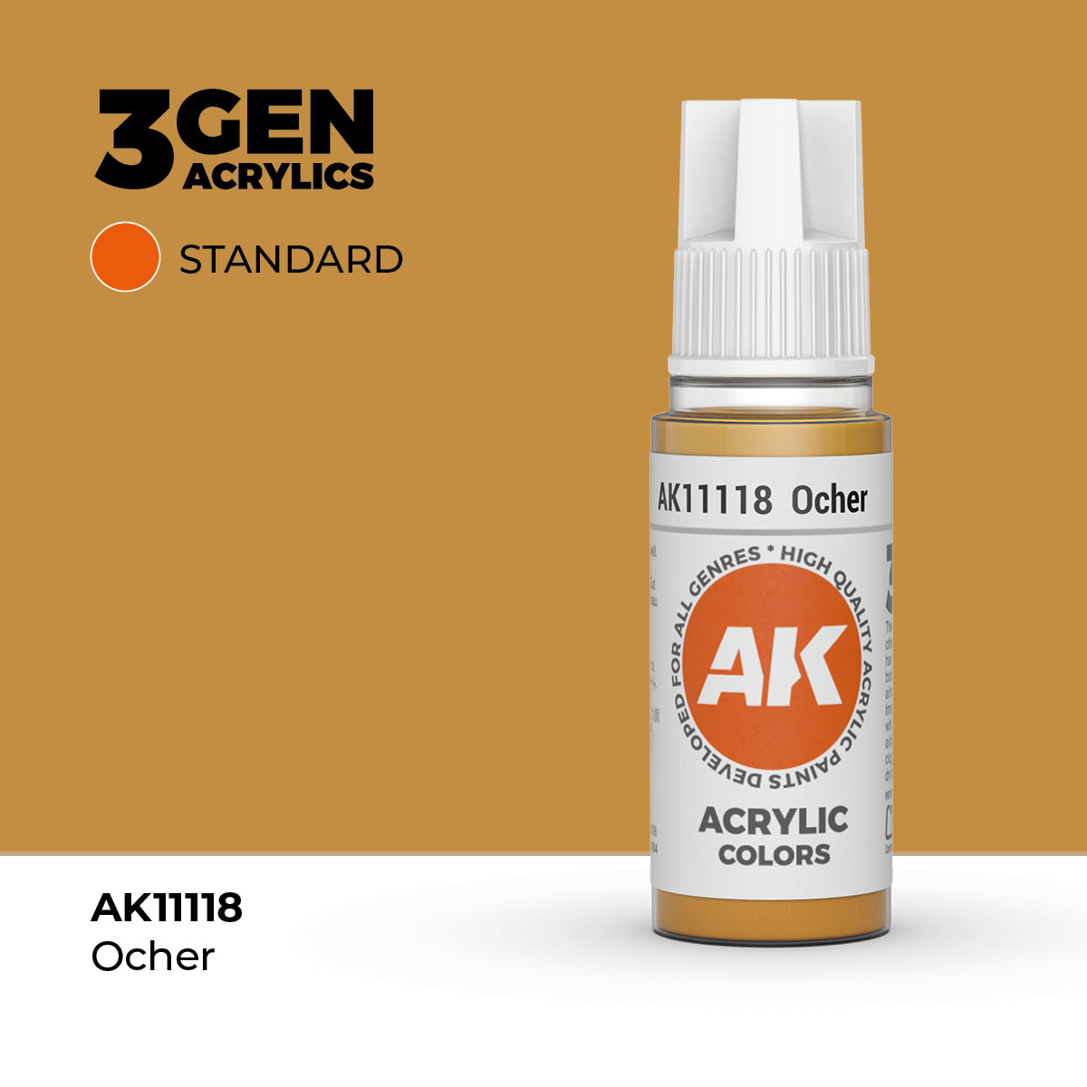 AK Interactive Ocher 17ml - 3rd Gen Akrilna Boja AK11118