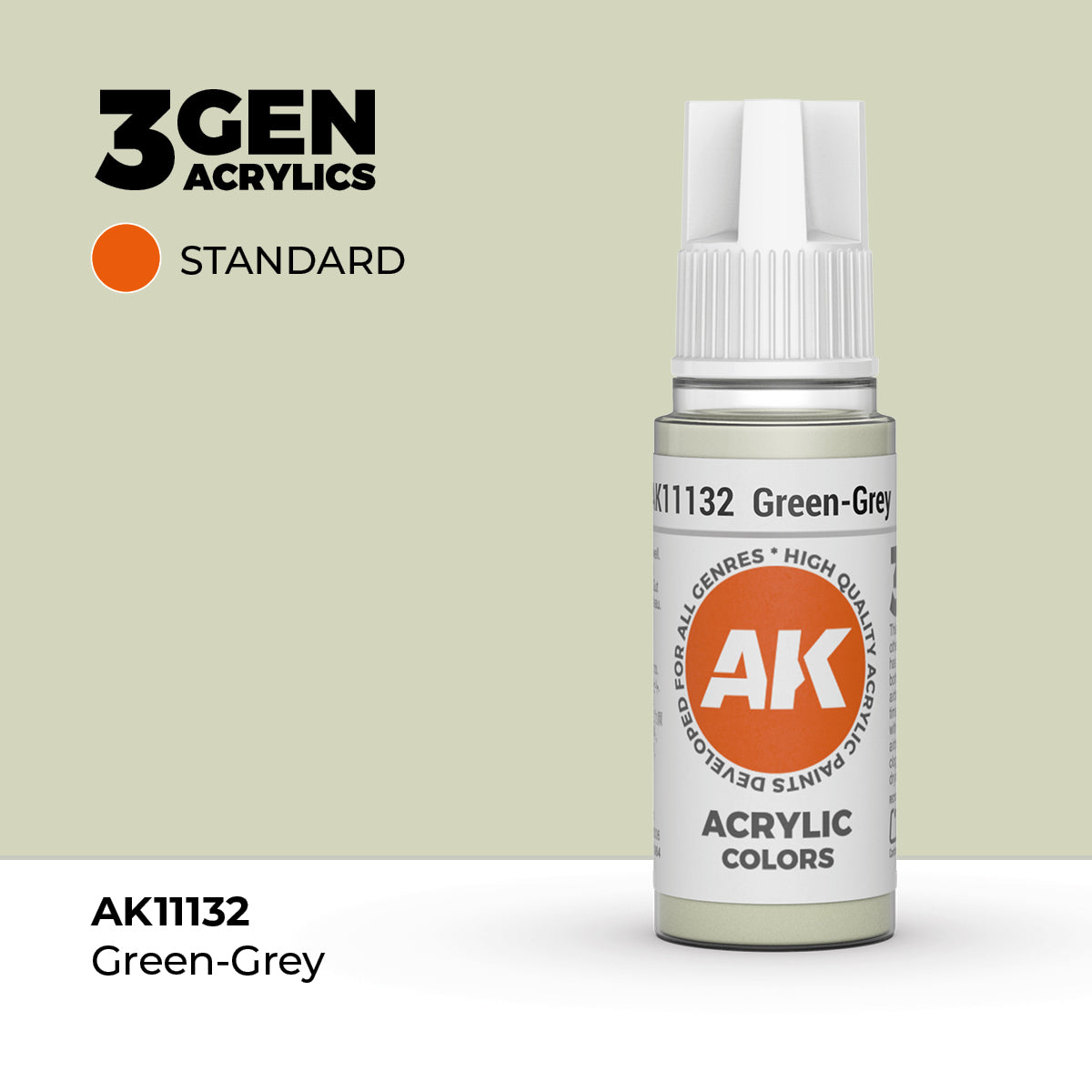 AK Interactive Green-Grey 17ml - 3rd Gen Akrilna Boja AK11132