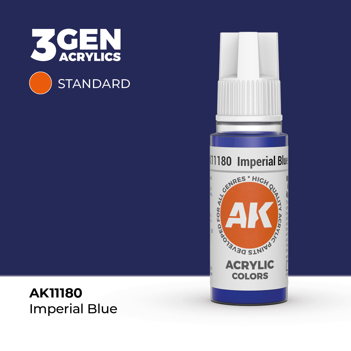 AK Interactive Imperial Blue 17ml - 3rd Gen Akrilna Boja AK11180