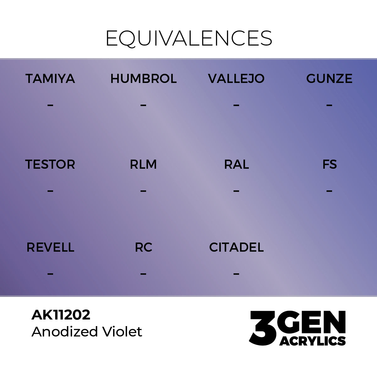 AK Interactive Anodized Violet 17ml - 3rd Gen Akrilna Boja AK11202