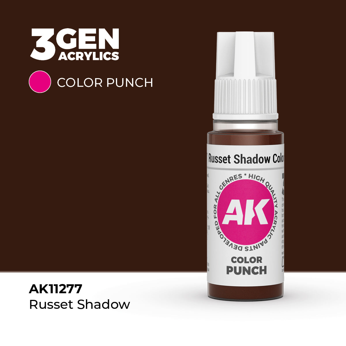 AK Interactive Russet Shadow - 17ml - Color Punch Akrilna Boja AK11277 - front