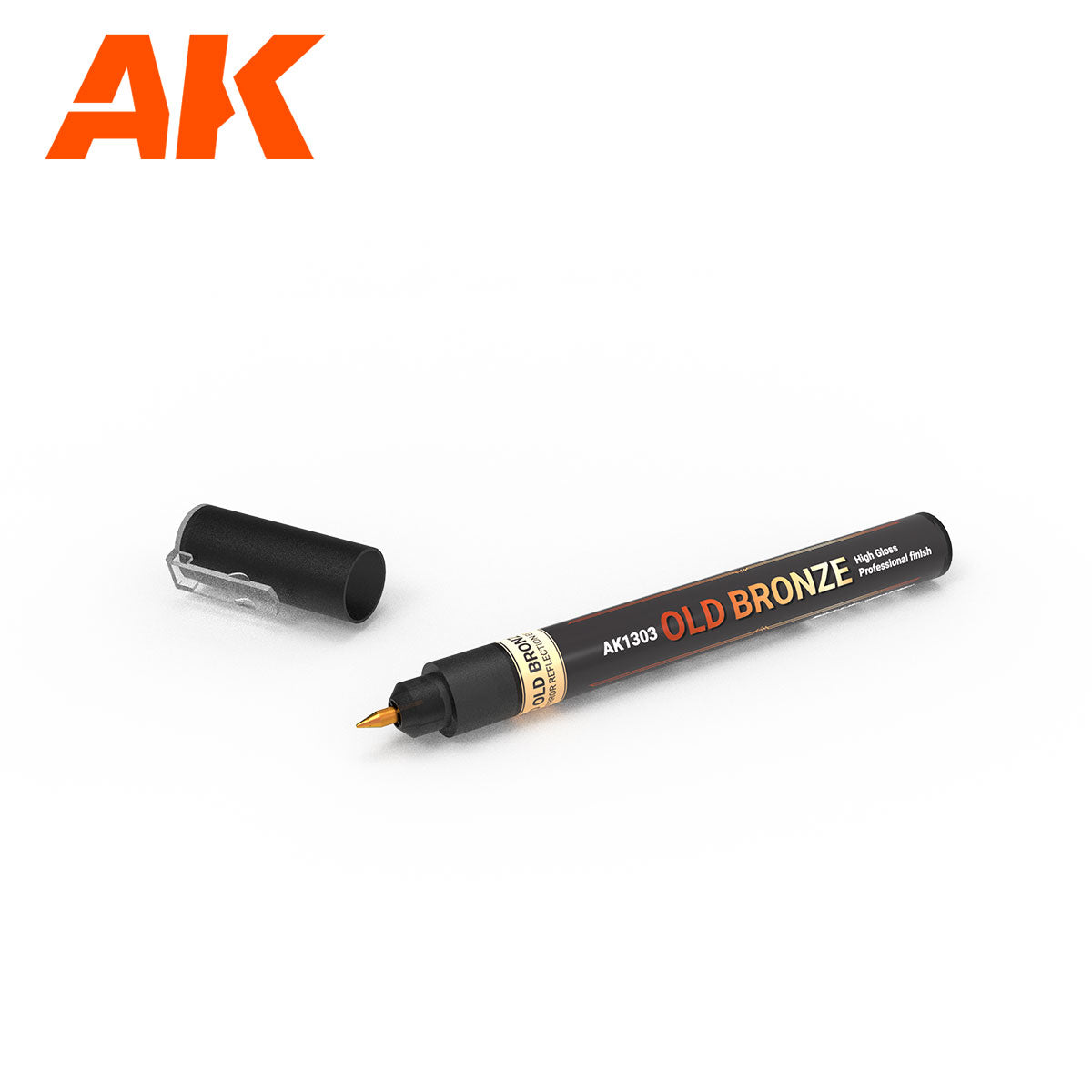 AK Interactive Metallic Markers Set (4 markera) - AK1300