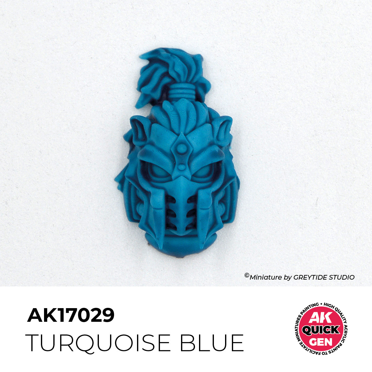 AK Interactive Azul Turquesa - Color 18ml - Quick Gen Akrilna Boja AK17029 - detail