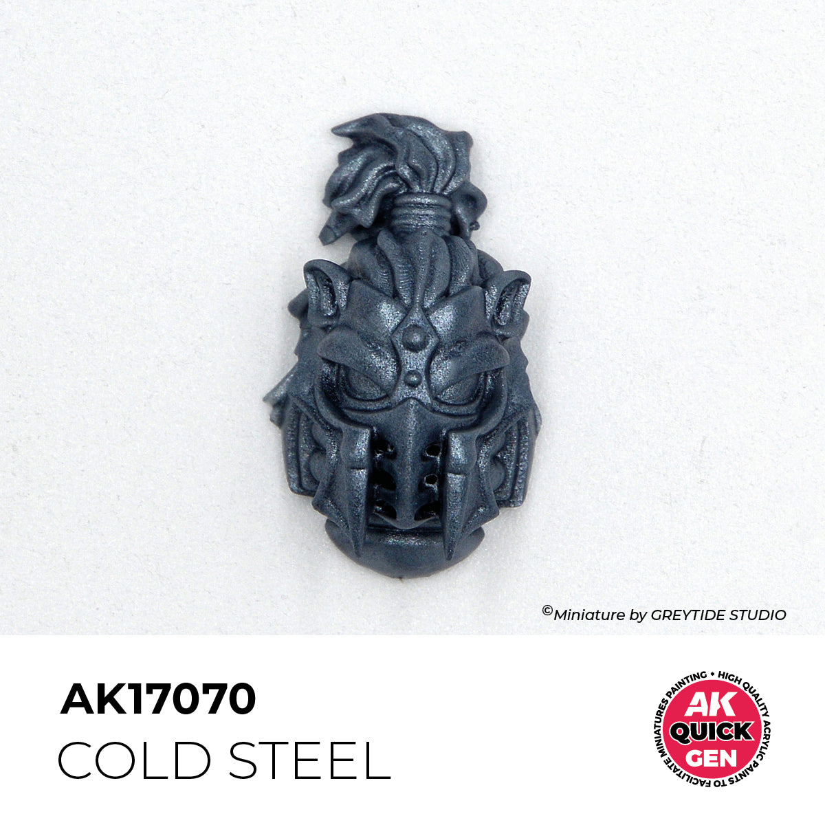 AK Interactive Cold Steel 18ml - Quick Gen Akrilna Boja AK17070