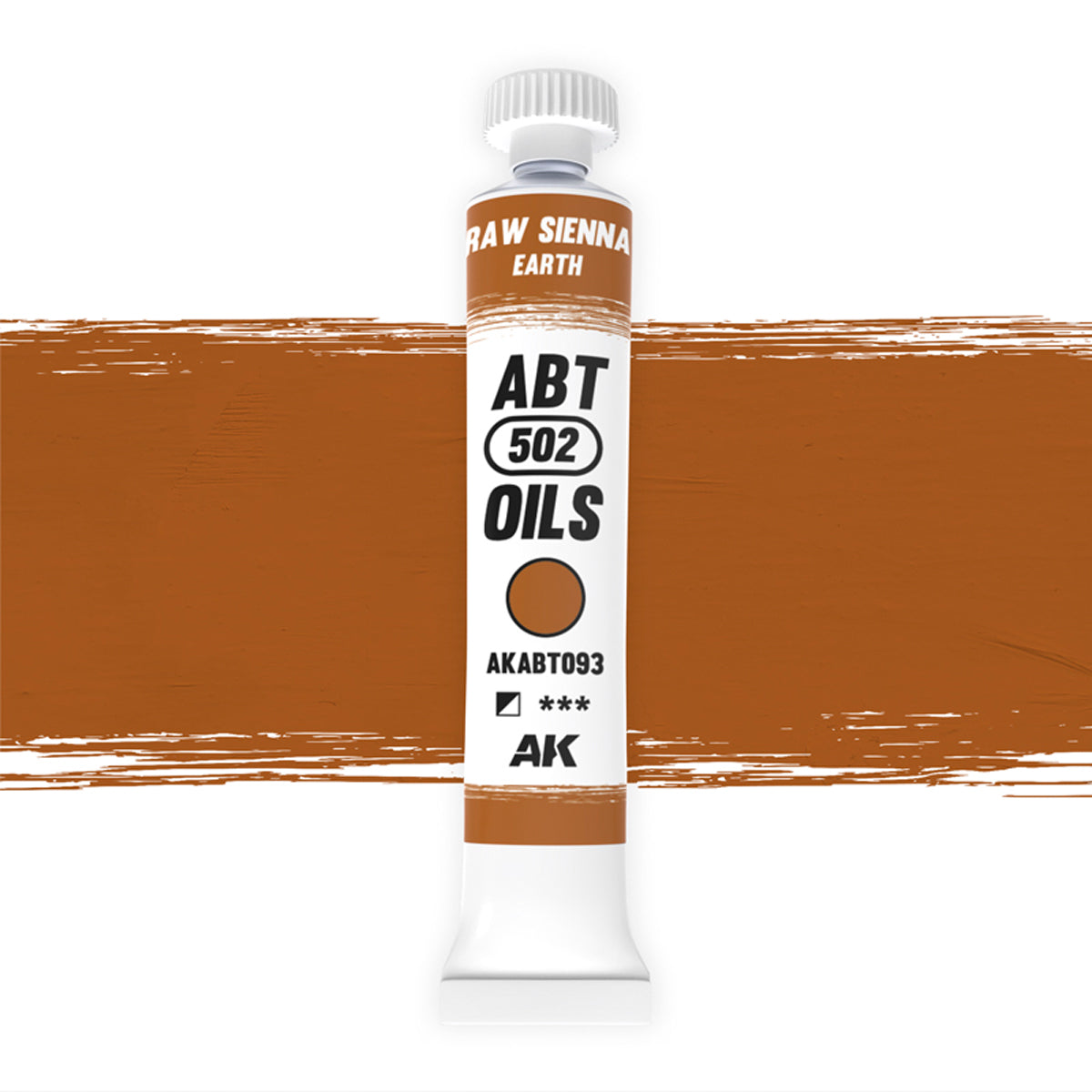 AK Interactive Raw Sienna - Abteilung 502 Uljana Boja 20ml - AKABT093