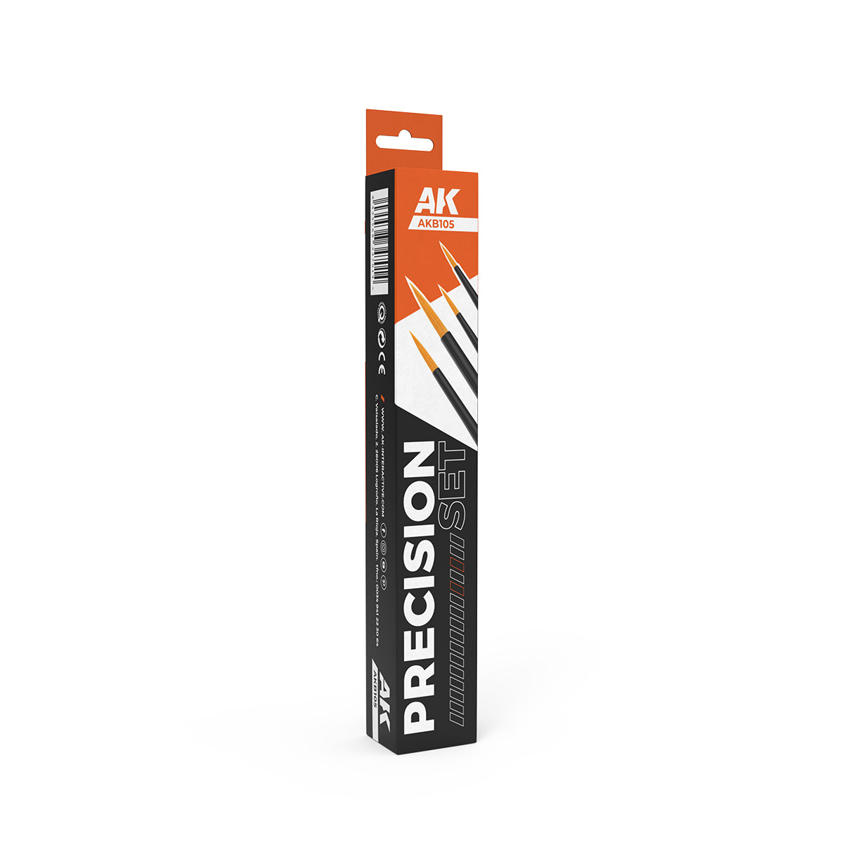 AK Interactive Precision Brushes Set (4 četkice) - AKB105
