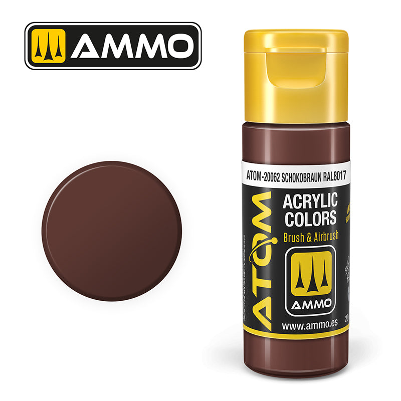 Ammo ATOM Color Schokobraun RAL 8017 (Čokoladno braon RAL 8017) - ATOM-20062