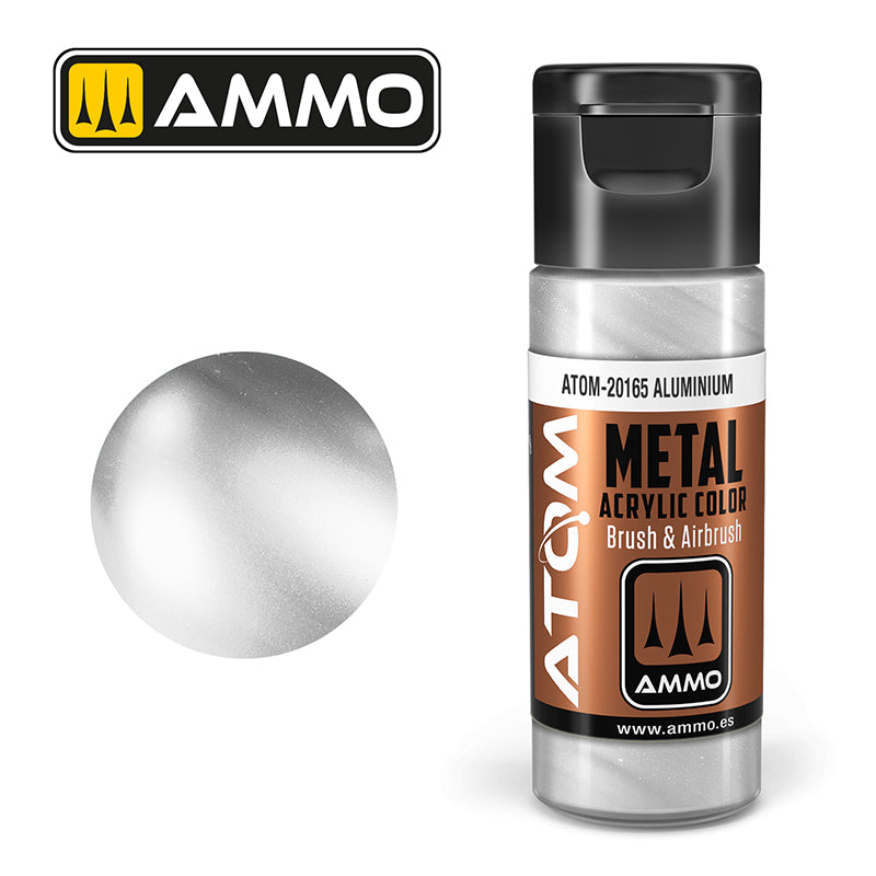 Ammo ATOM Metallic Aluminium (Metallic aluminijum) - ATOM-20165