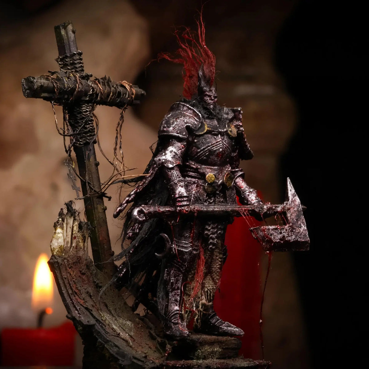 Villainy Ink - CARRION CRIMSON (Phase I) | Crimson Enamel Effect | Granulated | Satin-Gloss Finish - VI-004