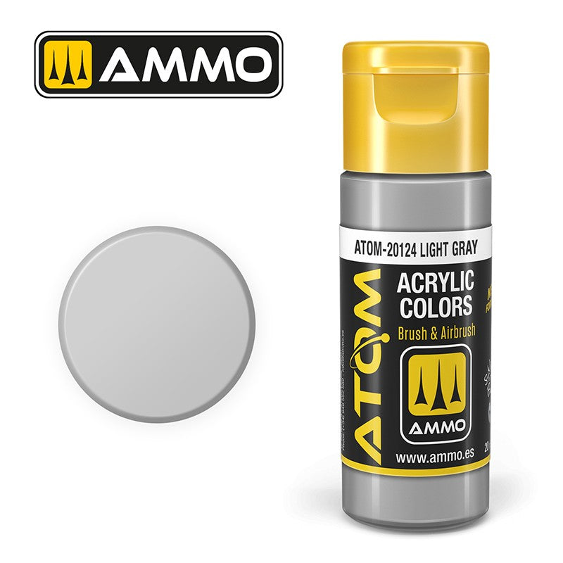 Ammo ATOM Color Light Gray FS36495 akrilna boja za makete
Svetlo siva boja za modelarstvo