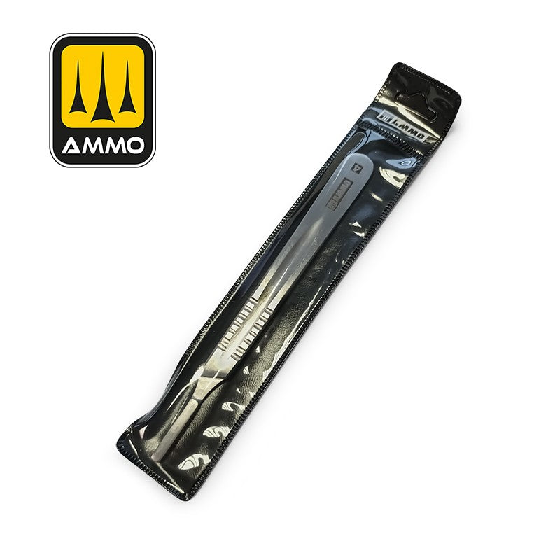 Pakovanje Ammo Blade Handle Large drška za modelarski skalpel
Velika drška za skalpel za makete