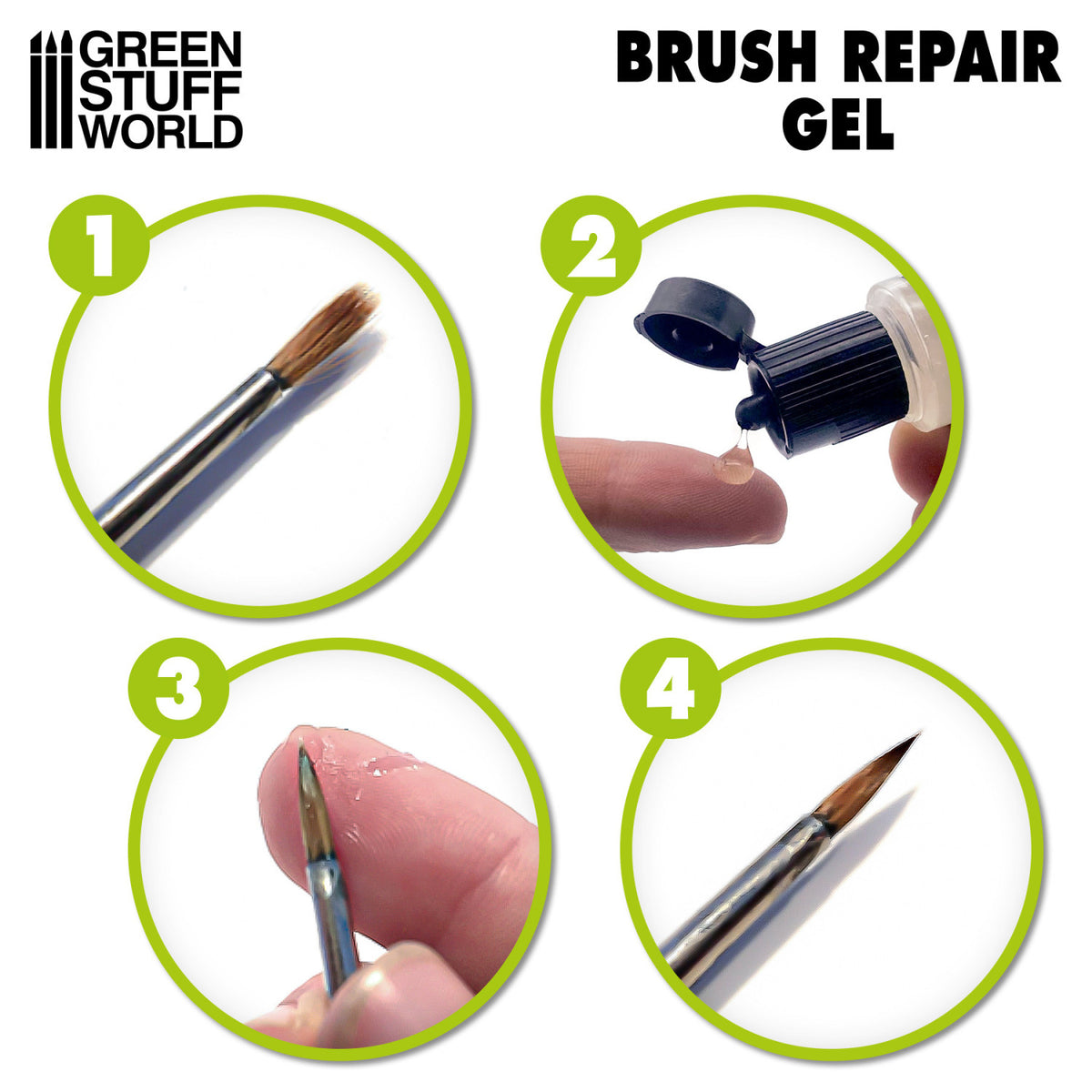 Paint Brush Repair Gel – posuda sa gelom za održavanje četkica i kako se koristi
