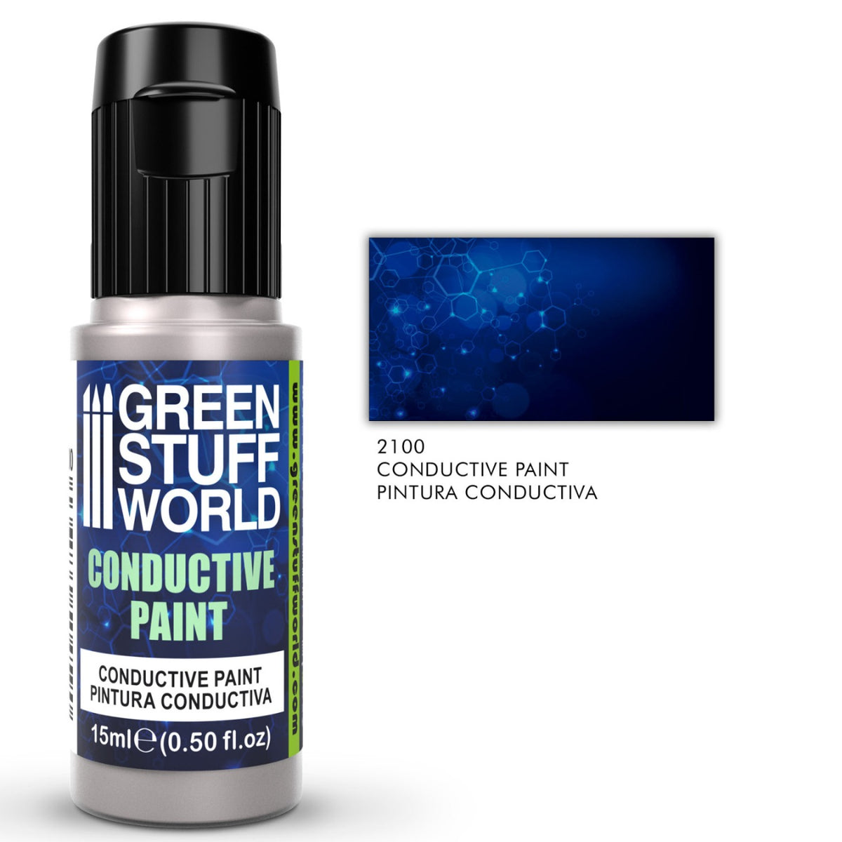 Conductive Acrylic Paint with Silver 15ml | Provodna Boja sa Srebrom 15ml