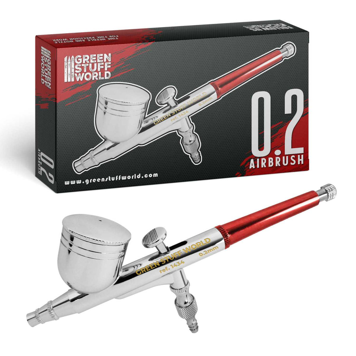 Dual Action Airbrush 0.2mm | Aerograf 0,2mm