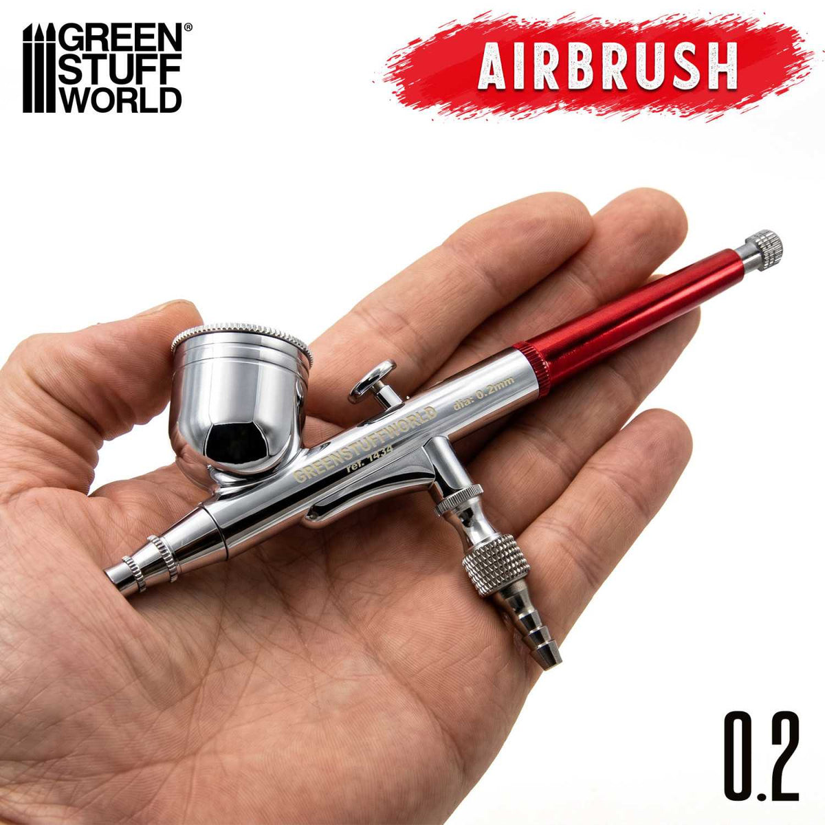 Dual Action Airbrush 0.2mm | Aerograf 0,2mm