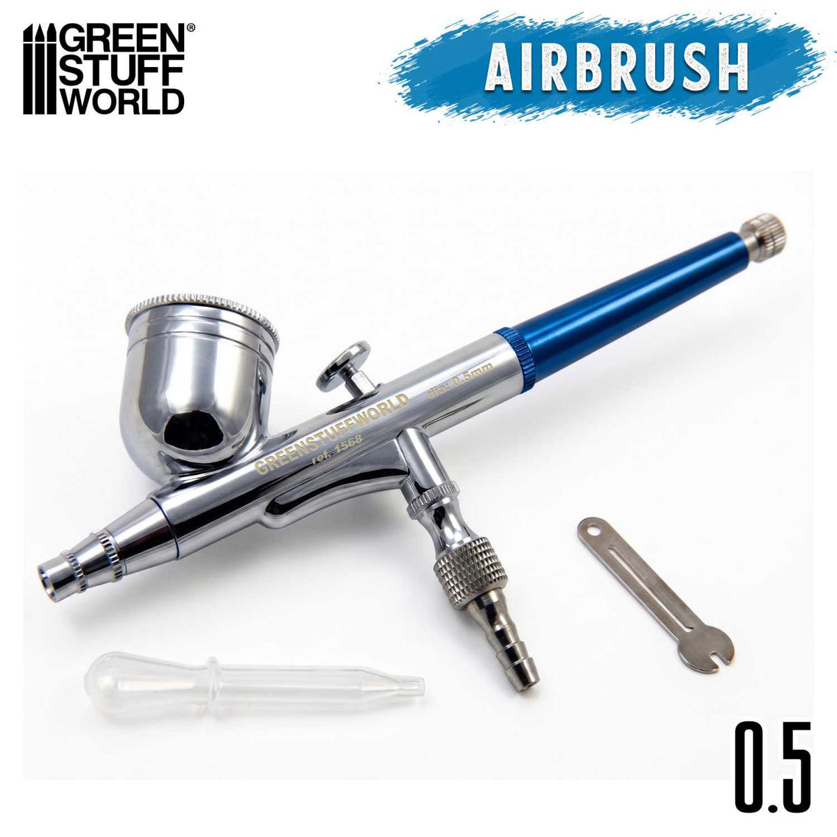 Dual Action Airbrush 0.5mm | Aerograf 0,5 mm