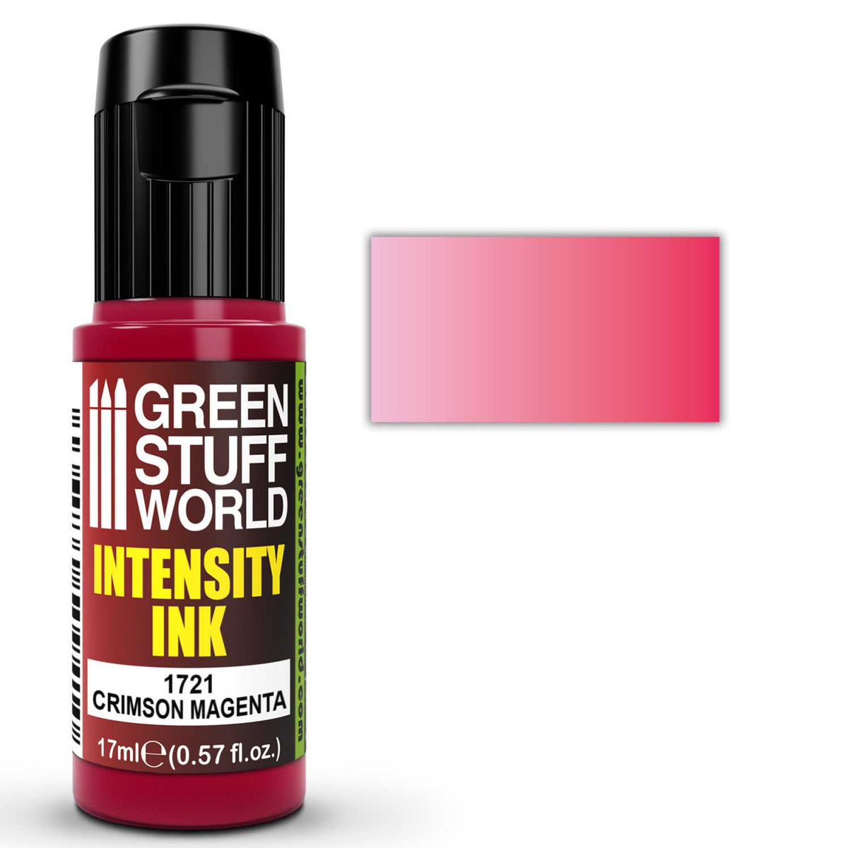 Intensity Ink Crimson Magenta 17ml – mat akrilna tinta intenzivne magenta boje za minijature