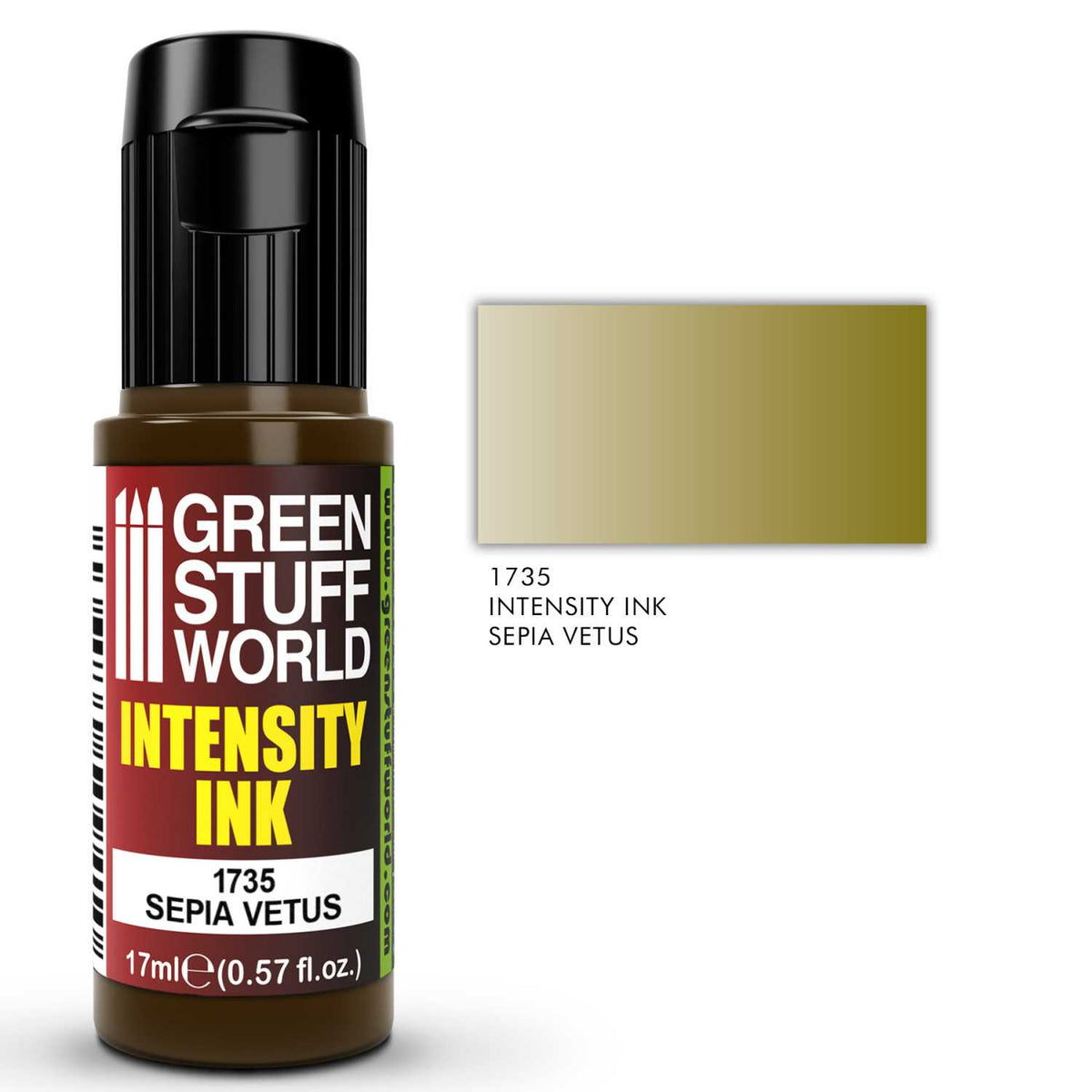 Intensity Ink Sepia Vetus – akrilna tinta sepia vetus boje za modele i minijature