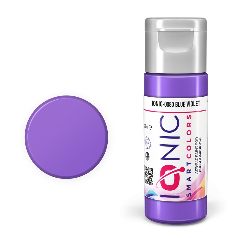 AMMO Ionic Smart Colors Blue Violet 20ml | Akrilna Boja za Minijature IONIC-0080
