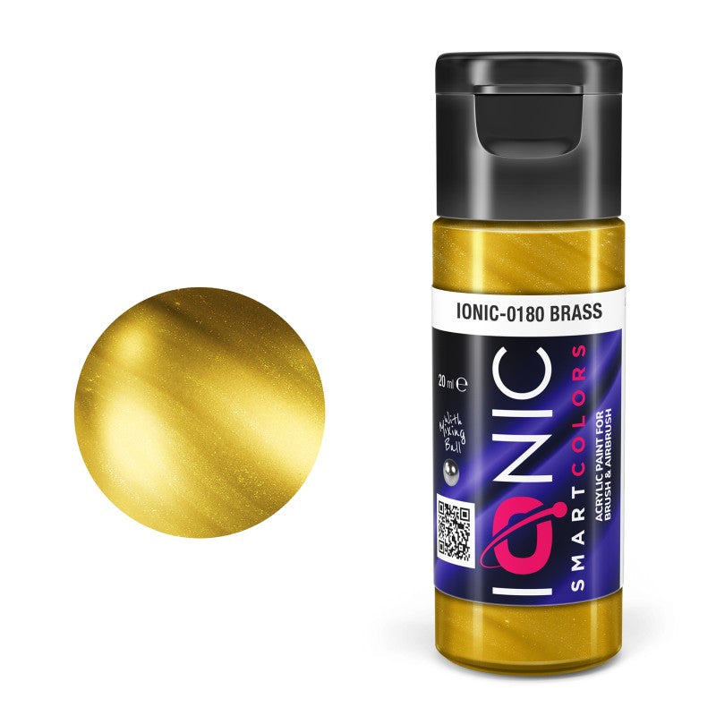 AMMO Ionic Smart Colors Brass 20ml | Akrilna Boja za Minijature IONIC-0180