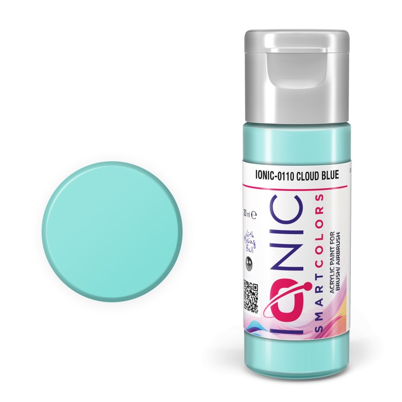 AMMO Ionic Smart Colors Cloud Blue 20ml | Akrilna Boja za Minijature IONIC-0110