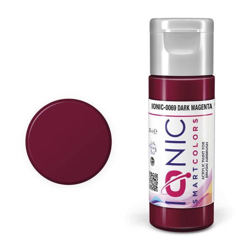 AMMO Ionic Smart Colors Dark Magenta 20ml | Akrilna Boja za Minijature IONIC-0069