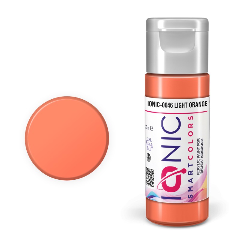 AMMO Ionic Smart Colors Light Orange 20ml | Akrilna Boja za Minijature IONIC-0046