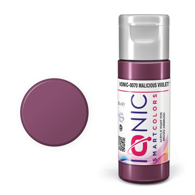 AMMO Ionic Smart Colors Malicious Violet 20ml | Akrilna Boja za Minijature IONIC-0070