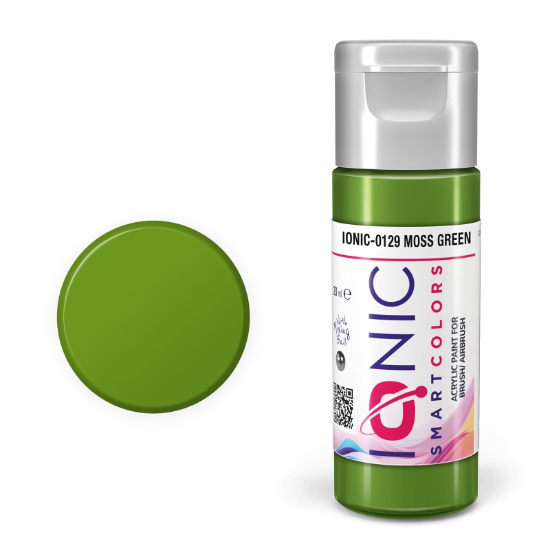 AMMO Ionic Smart Colors Moss Green 20ml | Akrilna Boja za Minijature IONIC-0129