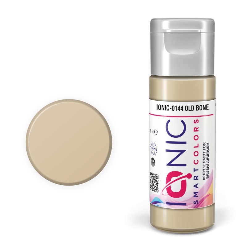AMMO Ionic Smart Colors Old Bone 20ml | Akrilna Boja za Minijature IONIC-0144