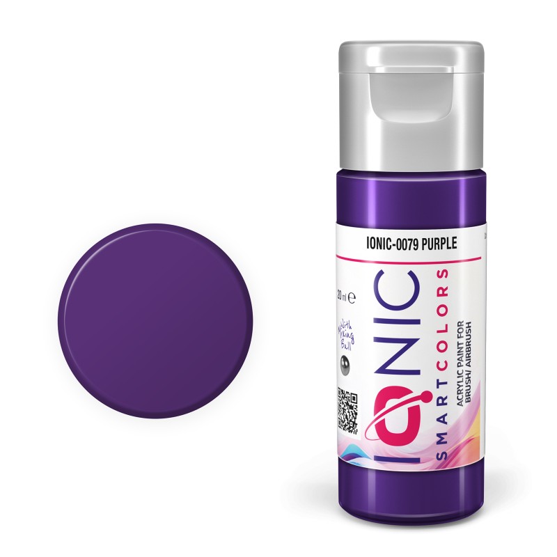 AMMO Ionic Smart Colors Purple 20ml | Akrilna Boja za Minijature IONIC-0079