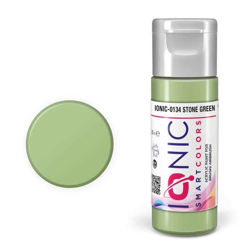 AMMO Ionic Smart Colors Stone Green 20ml | Akrilna Boja za Minijature IONIC-0134