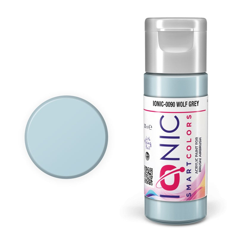 AMMO Ionic Smart Colors Wolf Grey 20ml | Akrilna Boja za Minijature IONIC-0090