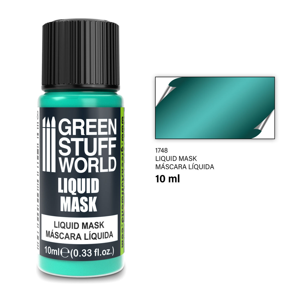 Green Series Synthetic Brush Size 1 – sintetička modelarska četkica veličine 1 za precizno farbanje minijatura
