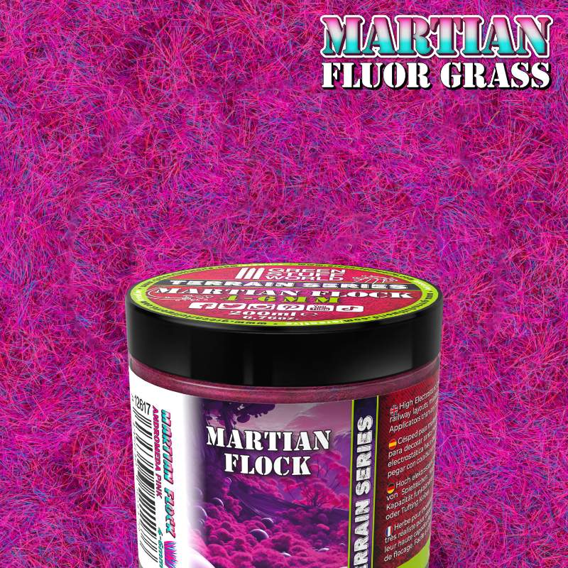 Martian Fluor Grass Andromeda Pink | Fluorescentna trava Andromeda pink 200ml