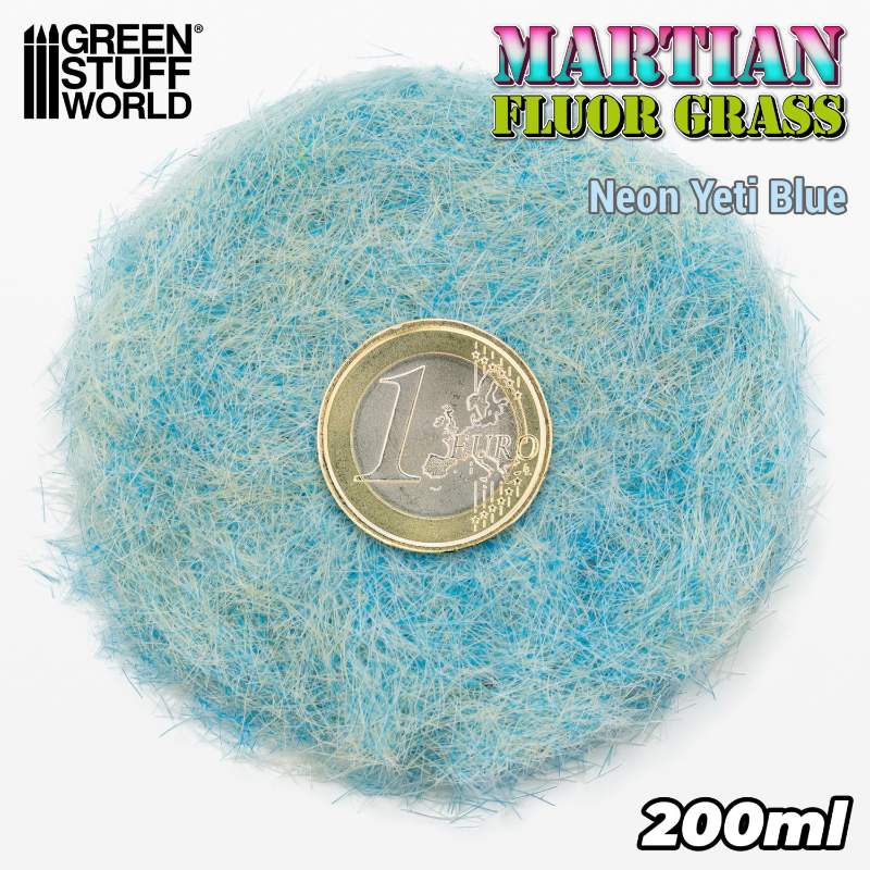 Martian Fluor Grass Neon Yeti Blue | Fluorescentna trava Neon Yeti plava 200ml