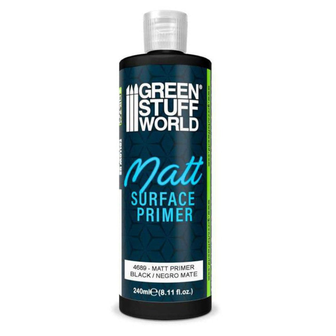 Matt Surface Primer 240ml – crni akrilni primer za površinsko prajmiranje modela