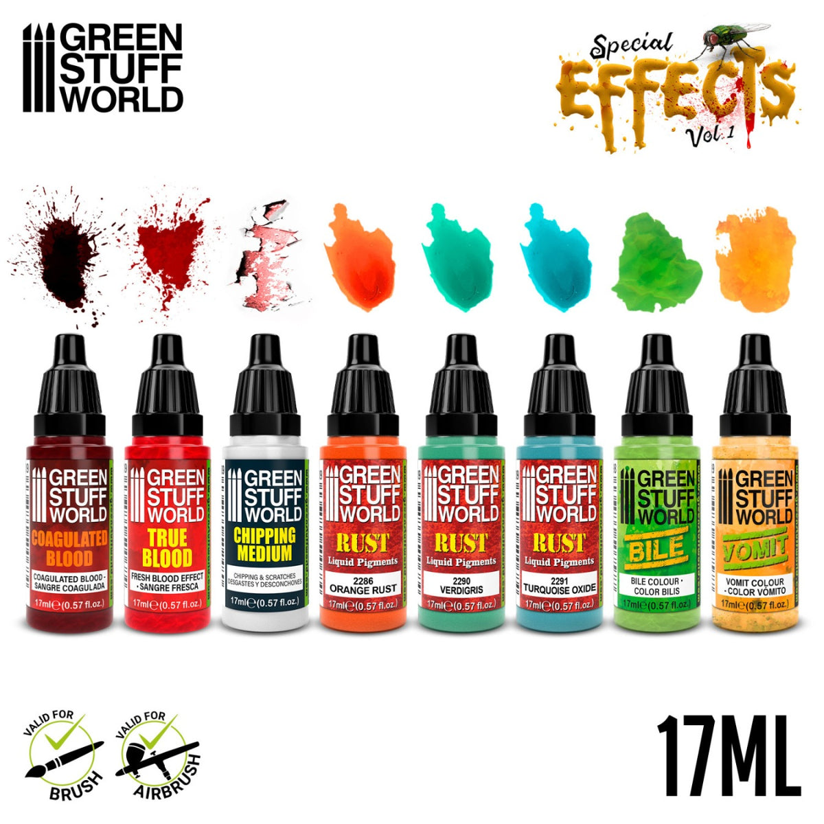 Special Effects Paint Set Vol. 1 | Set efekt boja Specijalni efekti Vol. 1