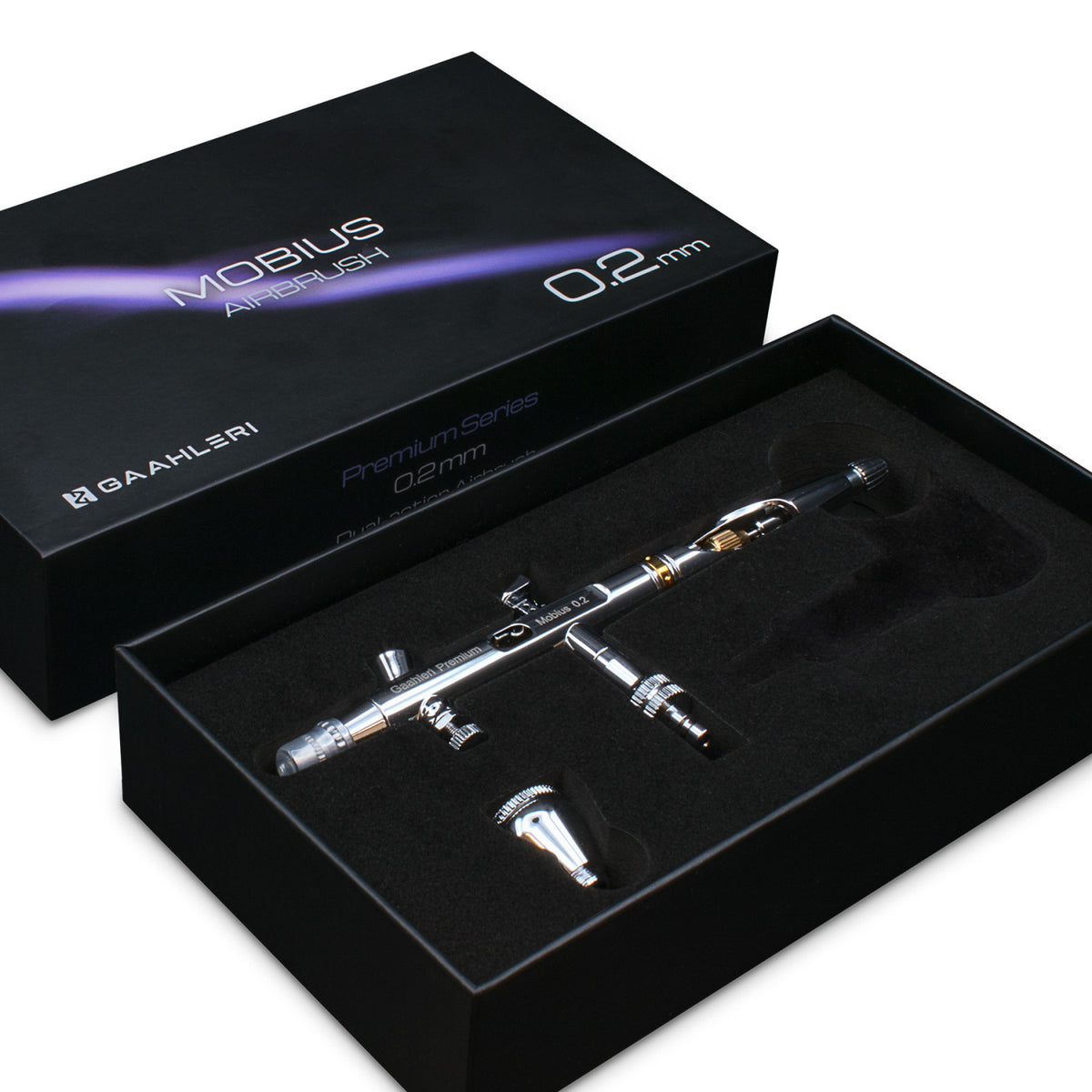Gaahleri Premium Series GHPM-Mobius Airbrush 0.2mm | Airbrush 0,2 mm